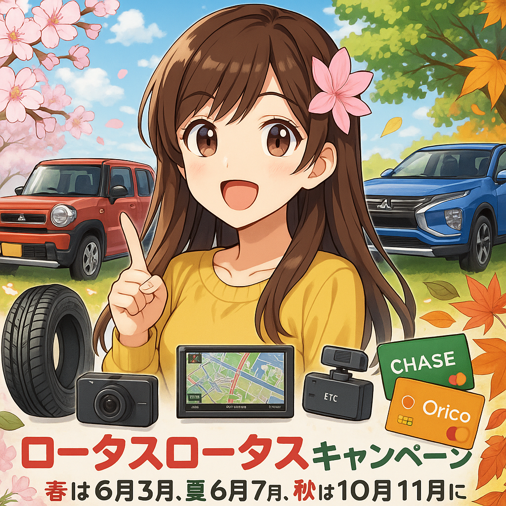 2月3月・6月7月・10月11月が狙い目 ロータスロータスキャンペーン