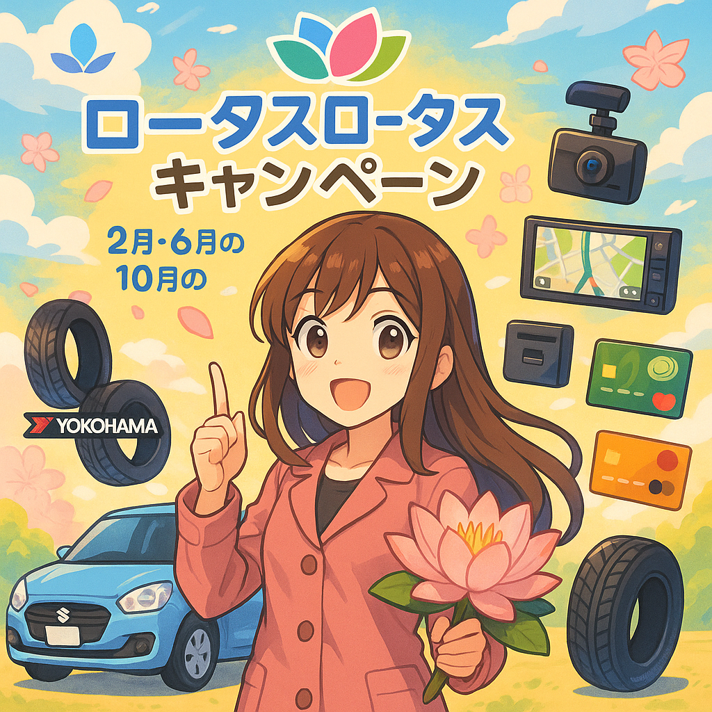ロータスロータスキャンペーン 2月・6月・10月の特典