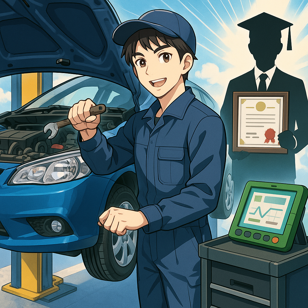 株式会社アクティブオートで最短3年、次世代整備でキャリアと国家資格