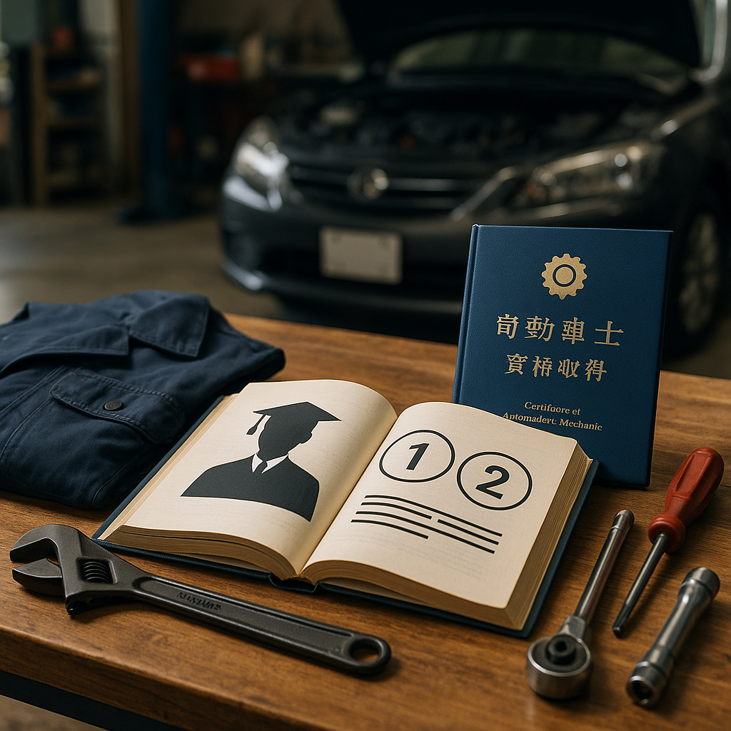 高卒から二級へ自動車整備士の資格取得と仕事｜株式会社アクティブオート
