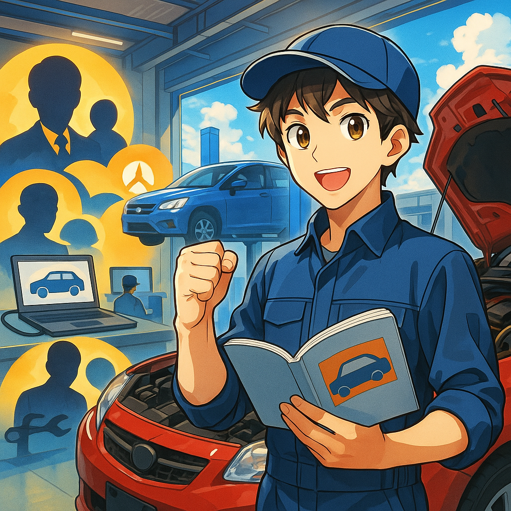 株式会社アクティブオートで最短3年、次世代整備士になる道