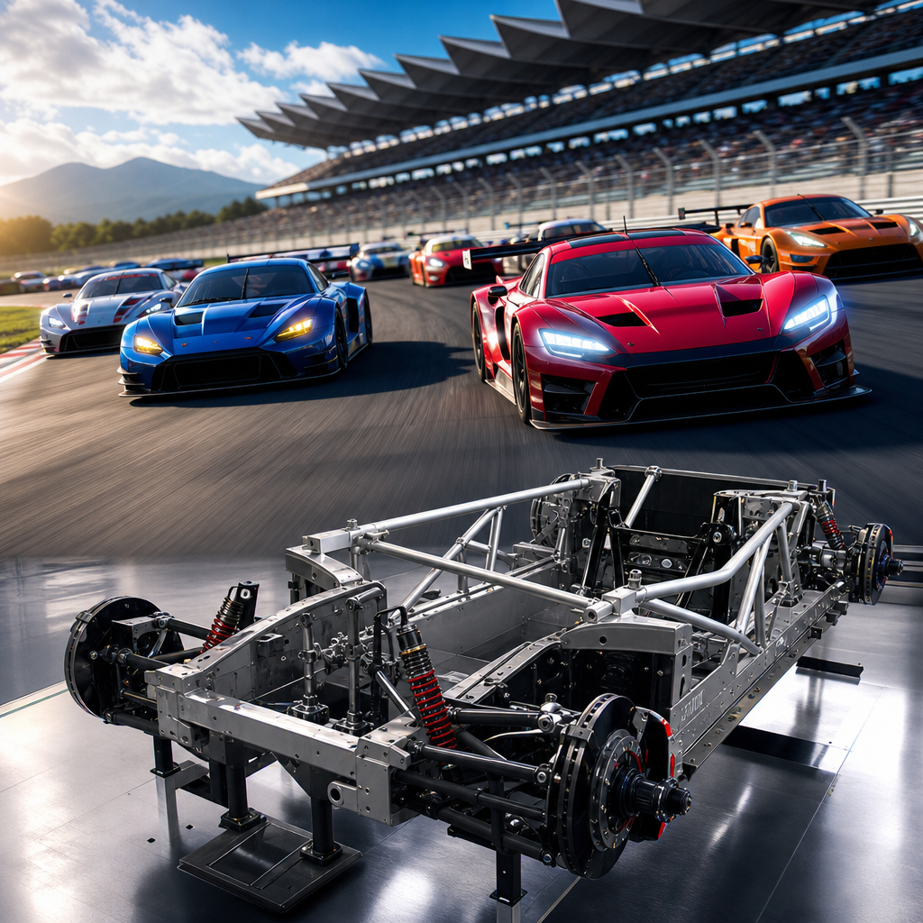 SUPER GT 2026全8戦とGT300マザーシャシー