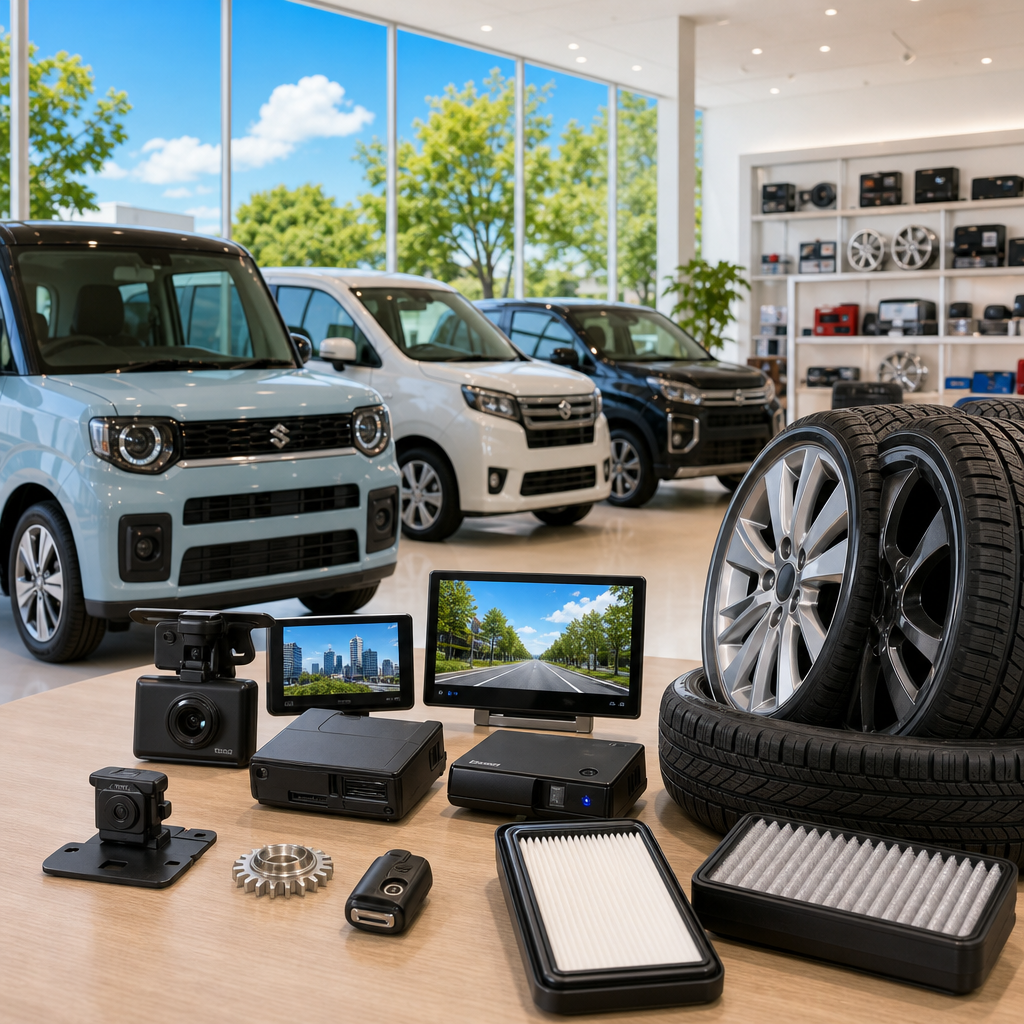 ロータスキャンペーンで車と用品を同時に整える