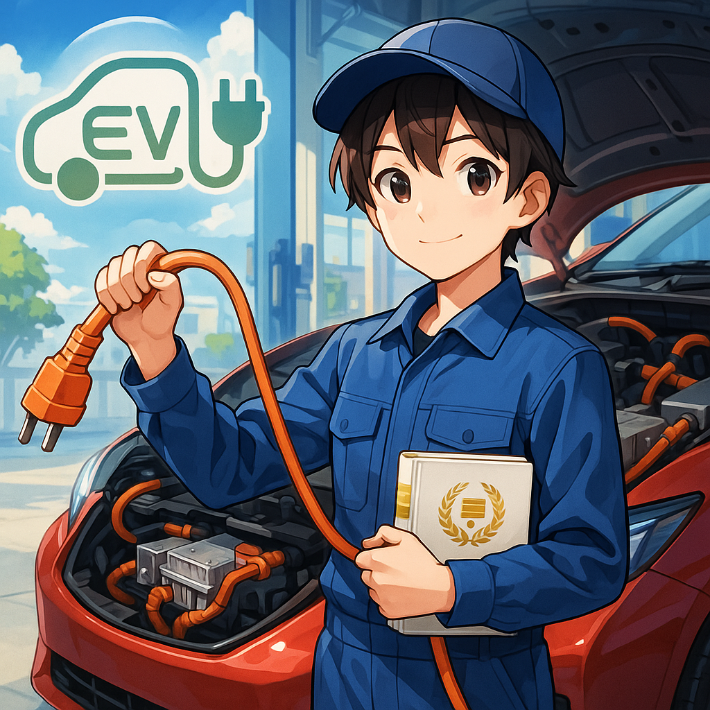 株式会社アクティブオートで3年、国家資格とEV整備力