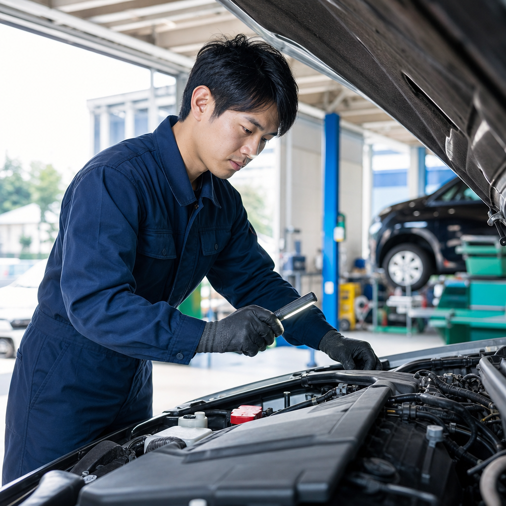 登米市 自動車整備士 求人で育つ対話と点検力