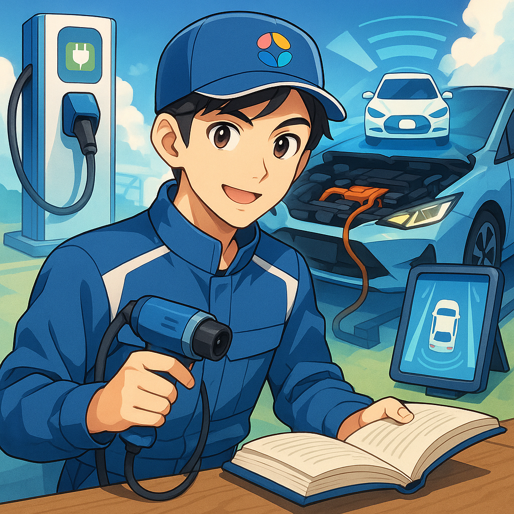 株式会社アクティブオートで3年で国家資格へEV・ADAS整備の実力を養う