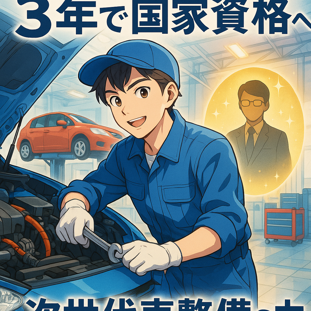 株式会社アクティブオートで3年で国家資格へ、次世代車整備の力