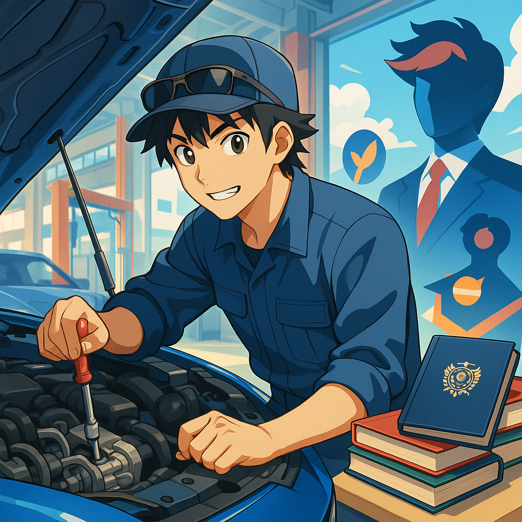 株式会社アクティブオートで3年、次世代整備力と国家資格へ