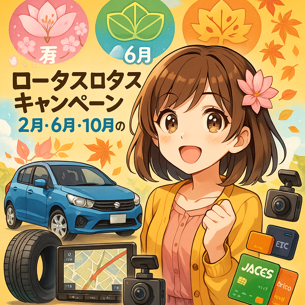 ロータスロータスキャンペーン 2月・6月・10月の特典