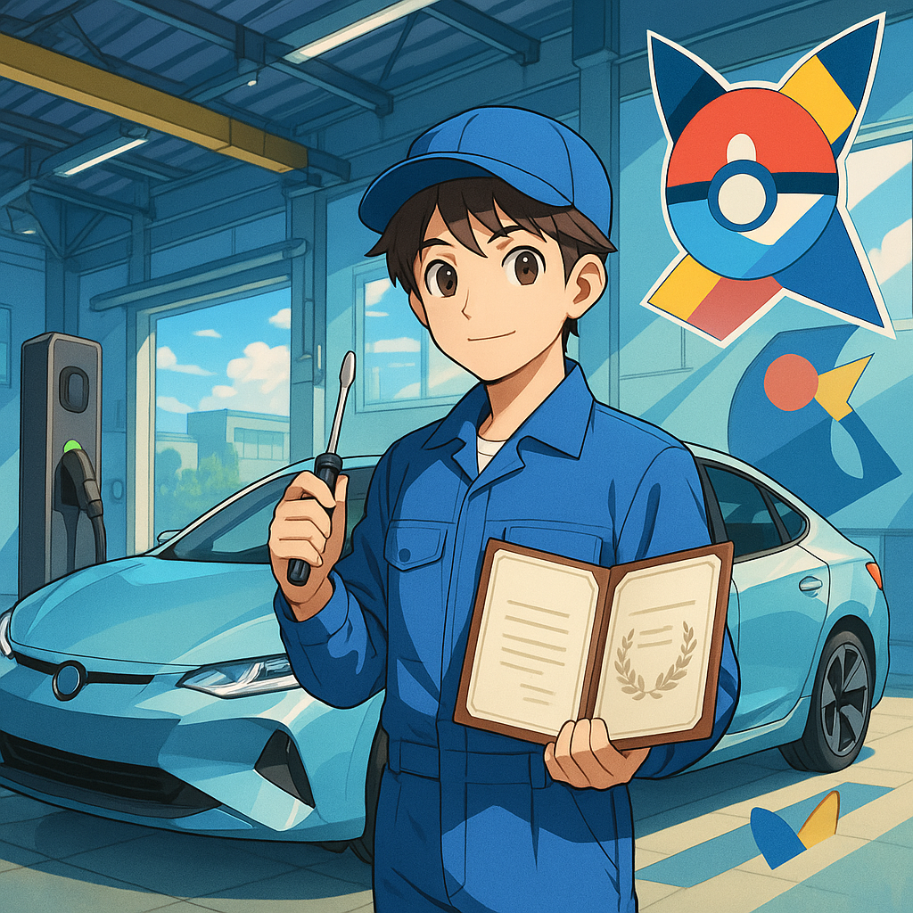 株式会社アクティブオートで3年、次世代車に強い国家資格へ