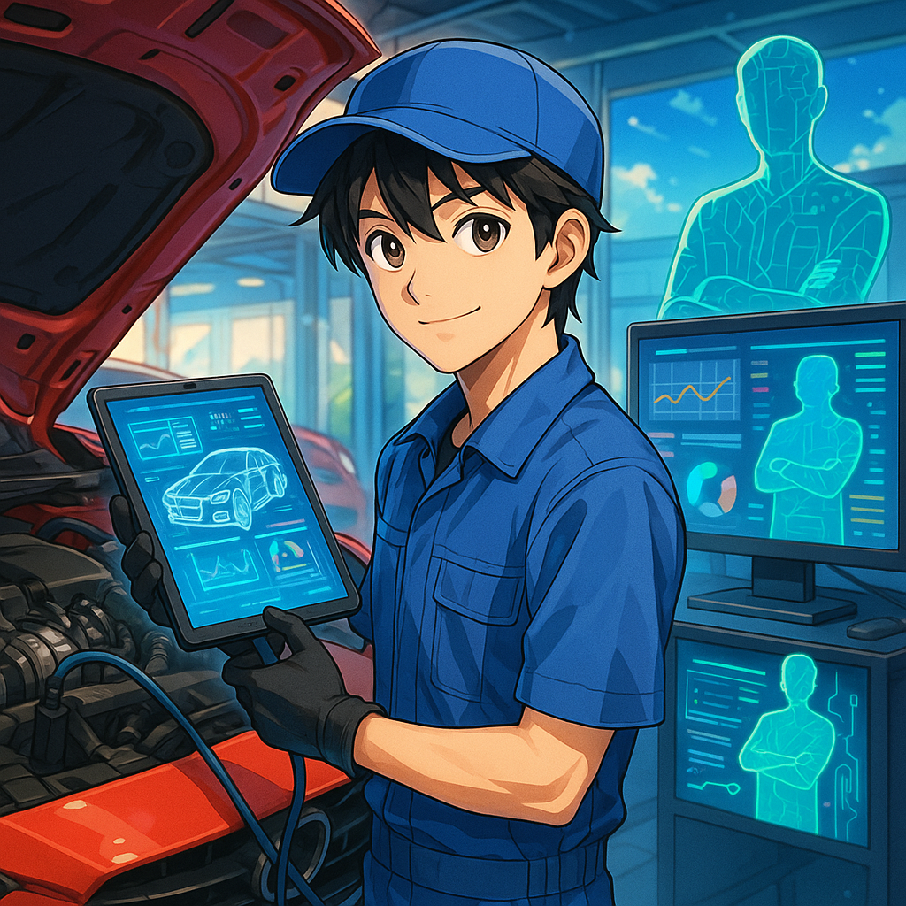 株式会社アクティブオートで3年、次世代整備の力を磨く