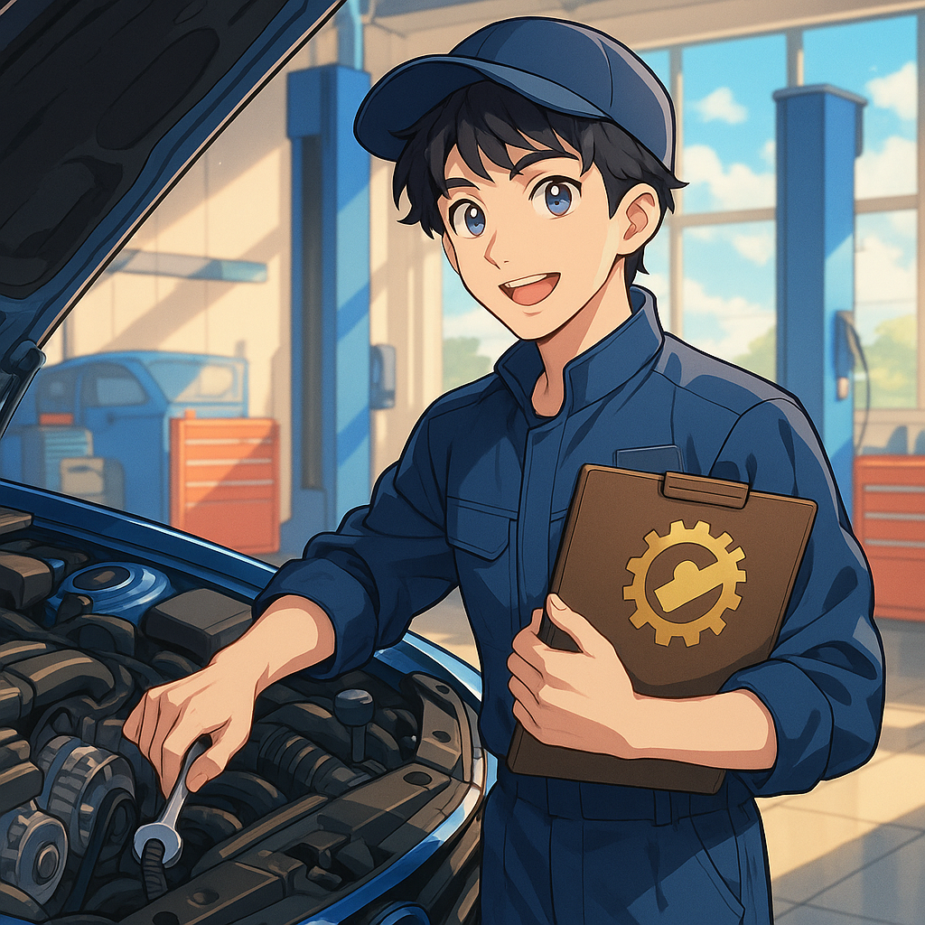 株式会社アクティブオートで3年、次世代整備の国家資格へ