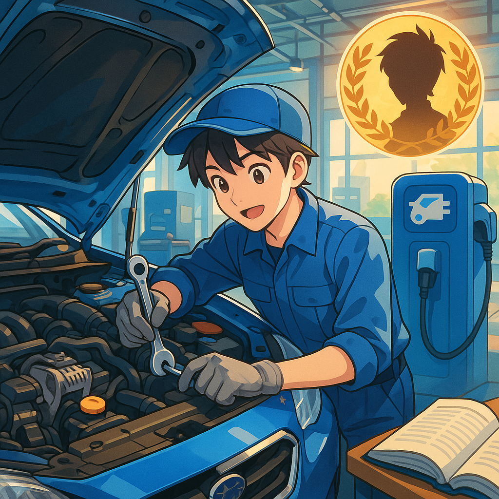 株式会社アクティブオートで3年、次世代整備力と国家資格へ