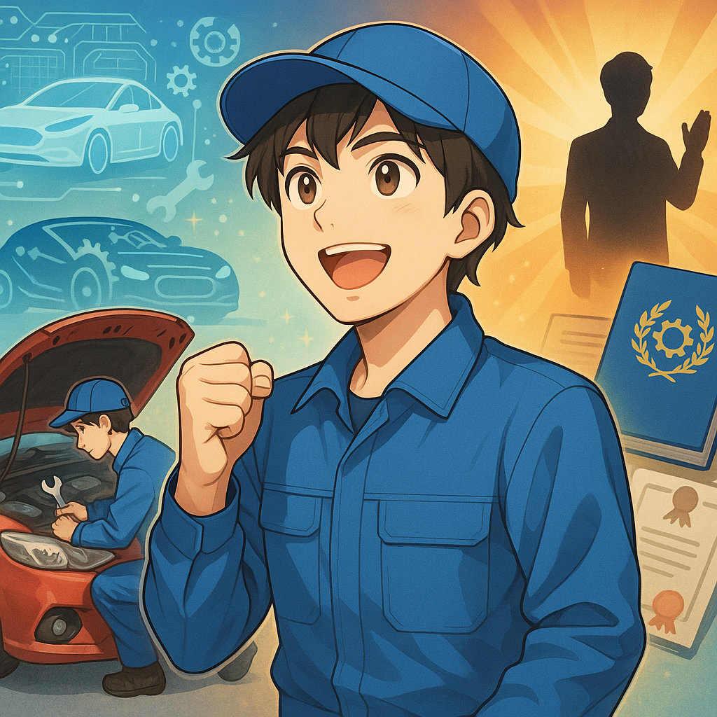 株式会社アクティブオートで描く3年の成長—次世代整備と国家資格へ