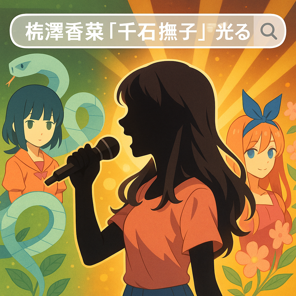 検索トレンド入りの花澤香菜：「千石撫子」と「中野一花」で光る声