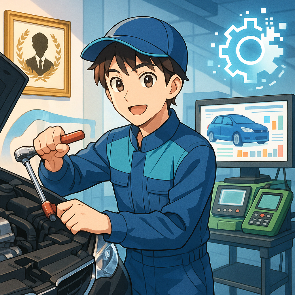 株式会社アクティブオートで国家資格と次世代整備力を磨く