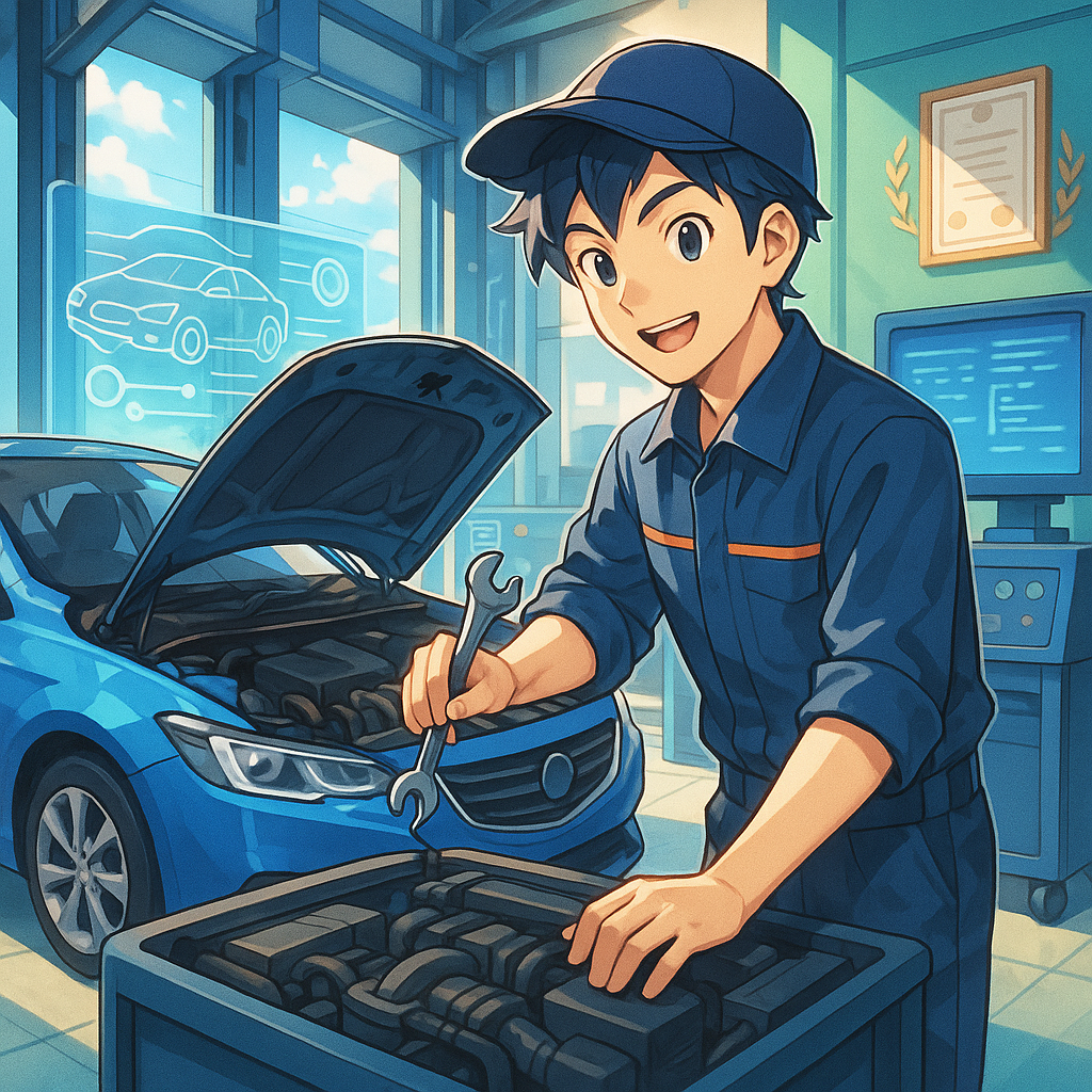 株式会社アクティブオートで最短3年、次世代整備と国家資格